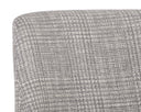 ESTRADA DINING CHAIR - NAYA CHECK LIGHT GREY