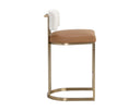 LARISSA COUNTER STOOL - NAPA COGNAC RHEA LIGHT BARLEY