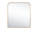 CALABASAS WALL MIRROR - BRASS