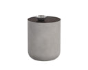 DIAZ END TABLE - GREY WOOD GRAIN BROWN