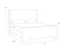 IVES BED - KING COPENHAGEN WHITE