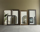 CALABASAS FLOOR MIRROR - BRASS