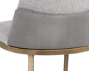 MARIE DINING CHAIR - BELFAST HEATHER GREY BRAVO METAL