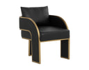 BAZ DINING ARMCHAIR - NAPA BLACK