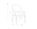 ESTRADA DINING CHAIR - MAINZ CREAM