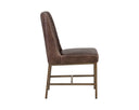 LEIGHLAND DINING CHAIR - HAVANA DARK BROWN