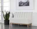 KOSOVO BANQUETTE - NATURAL COPENHAGEN WHITE