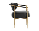 HELOISE DINING ARMCHAIR - BRAVO BLACK