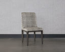 ELISA DINING CHAIR - GREY OAK NAYA CHECK BLACK
