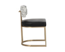 LARISSA DINING CHAIR - BRAVO BLACK HALTON BIRCH