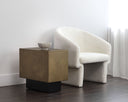 BLAKELY SIDE TABLE - ANTIQUE BRASS