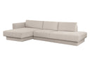 TECOMA SOFA CHAISE - LAF DANNY CREAM