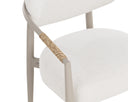 MARITA DINING ARMCHAIR - GREIGE LOUIS CREAM
