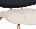 LORELEI COUNTER STOOL - DILLON CREAM DILLON BLACK