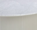 Sunden Dining Table - OVAL WHITE MARBLE 84
