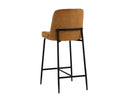 ZEKE COUNTER STOOL - BLACK BERGEN MARMALADE