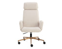KALEV OFFICE CHAIR - CHACHA CREAM