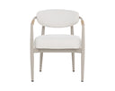 MARITA DINING ARMCHAIR - GREIGE LOUIS CREAM