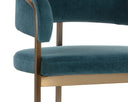 MARRIS COUNTER STOOL - GOLD DANNY TEAL