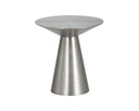 CARMEL END TABLE - STAINLESS STEEL