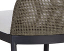 CALANDRI COUNTER STOOL - BLACK LOUIS CREAM