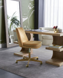 BERGET OFFICE CHAIR - GOLD SKY