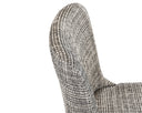 ELISA DINING CHAIR - GREY OAK NAYA CHECK BLACK