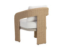 PYLOS DINING ARMCHAIR - NATURAL LOUIS CREAM