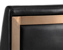 DEAN COUNTER STOOL - ANTIQUE BRASS CANTINA BLACK