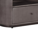 SIENA NIGHTSTAND - OVAL GUNMETAL