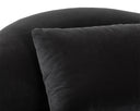 SORAYA SWIVEL ARMLESS CHAIR - SHADOW GREY