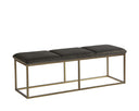 ALLEY BENCH - RUSTIC BRONZE PICCOLO PEBBLE