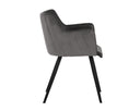 GRIFFIN DINING ARMCHAIR - TOWN GREY ROMAN GREY
