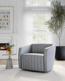 GARRISON SWIVEL LOUNGE CHAIR - LIV DOVE