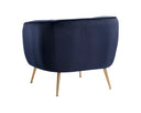 AMARA LOUNGE CHAIR - ABBINGTON NAVY