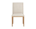 KALLA DINING CHAIR - MONUMENT OATMEAL