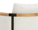 WILDER LOUNGE CHAIR - HEATHER IVORY TWEED