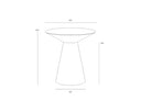 CARMEL END TABLE - YELLOW GOLD