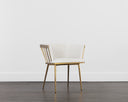 CAILY DINING ARMCHAIR - POLO CLUB MUSLIN