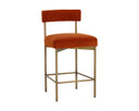 SENECA COUNTER STOOL - ANTIQUE BRASS DANNY RUST
