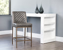 LEIGHLAND COUNTER STOOL - OVERCAST GREY