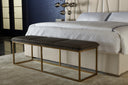 ALLEY BENCH - RUSTIC BRONZE PICCOLO PEBBLE