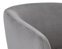 TREVISO SWIVEL LOUNGE CHAIR - ANTONIO CHARCOAL