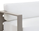 TAVIRA SOFA - GREIGE STINSON WHITE