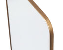CALABASAS FLOOR MIRROR - BRASS
