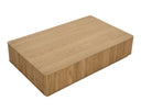 KALLA COFFEE TABLE - RECTANGULAR RUSTIC OAK