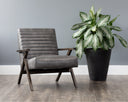 PEYTON LOUNGE CHAIR - CANTINA MAGNETITE