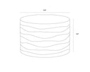 COREY COFFEE TABLE - SMALL BLACK