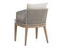 CAPRI DINING ARMCHAIR - DRIFT BROWN PALAZZO CREAM