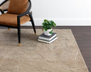 CALATHEA HAND-TUFTED RUG - SAND 10 X 14